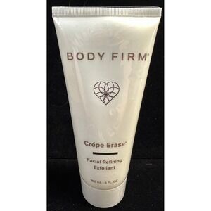 Crepe Erase Body Firm Facial & Body Refining Exfoliant Set 6oz 10oz New Sealed